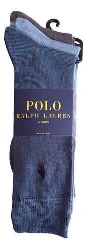 Pack De 3 Par De Calcetas Largas Polo Ralph Lauren 
