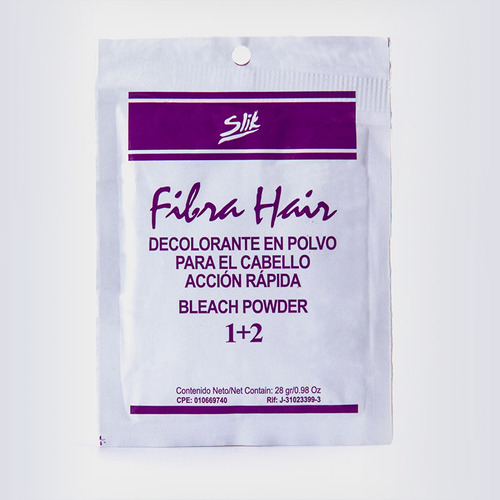 Decolorante Fibra Hair 28 Gr - Slik