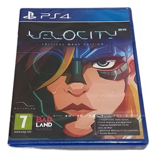 Velocity 2x Critical Mass Edition Ps4 Lacrado Envio Rapido!