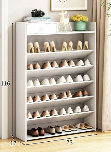 Zapatera 6 Niveles Organizador Decoración Hogar