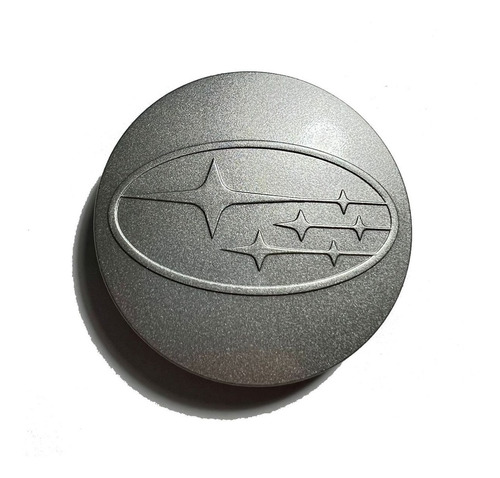 Tapa Emblema Compatible Con Aro Subaru 60mm (juego 4 Unids)