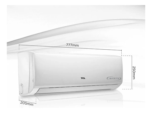 Minisplit Inverter 110v Tcl Elite 12 Mil Btus Frio/calor 1t