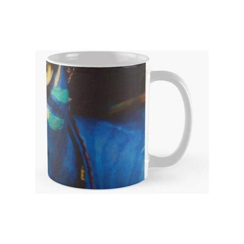 Taza Avatar- Alien Azul- Película-fotografía Con Efecto De P