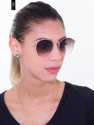 Oculos Ogrife Solar Feminino Og 1295-c Proteção Uv Original