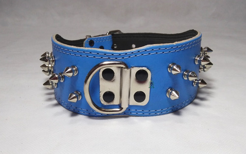 Collar grande para perro Pitbull Terrier, Rottweiler, dóberman, color azul no se aplica, el tamaño del collar no se aplica