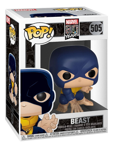 Funko Pop Marvel 80th First Appearance Beast