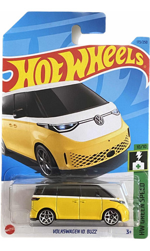 Hot Wheels Volkswagen Vocho Id Buzz Amarilla 10/10