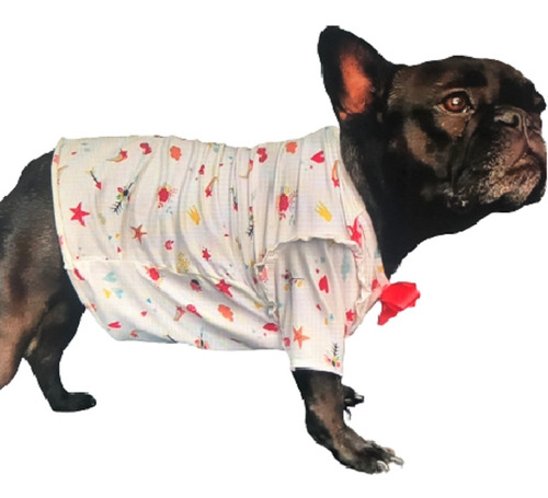 Remera O  Vestido Para Perro.  Brillos - Talles  Grandes