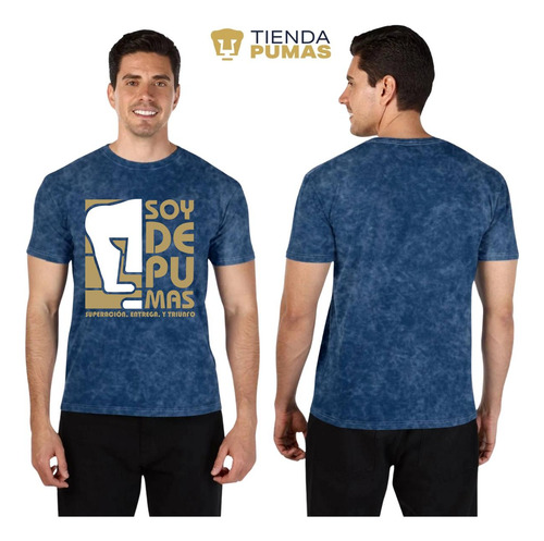 Jersey Playera Deslavada Pumas Unam Hombre Soy De Pumas