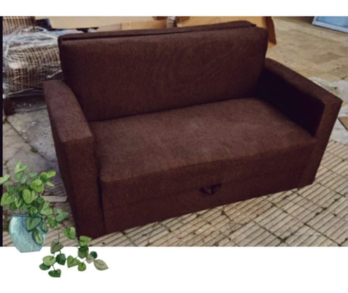 Sillon Sofa Cama 2 Plazas Economico Reforzado Colores Varios