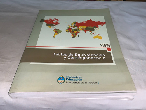 Tablas De Equivalencias Y Correspondencia - Me (Usado)