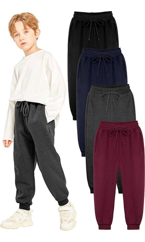 Oferta Pack 3 Pantalones Buzo Niño