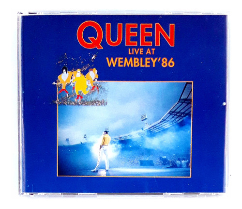 Cd X2 Oka Queen  Live At Wembley 86 Ed Brasil  (Reacondicionado)