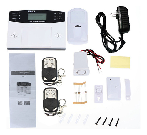 Inalámbrico Gsm Sms Home Ladrón Sistema De Alarma De Segurid