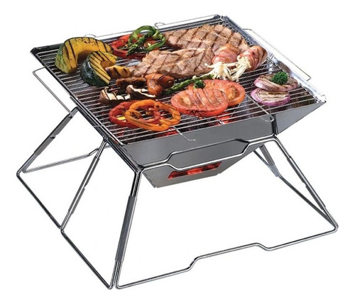 Parrilla Portatil Xena Contenedor Steel Doite