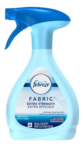 Febreze Telas Eliminador Olores Fuertes Extra Strength 500ml