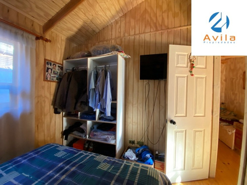 Pucón Terreno 553 M2 C/ Casa 88m2 Sector Quelhue Cod.vtin067