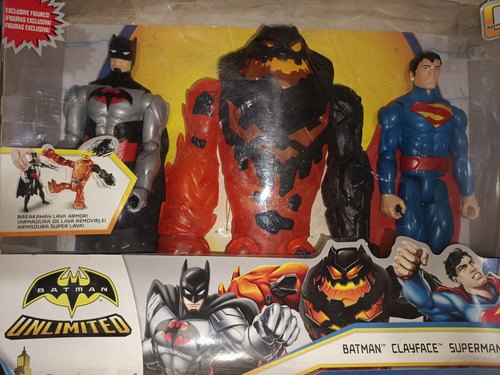 Pack Clayface Batman Y Superman Batman Unlimited Titan Hero (Usado)