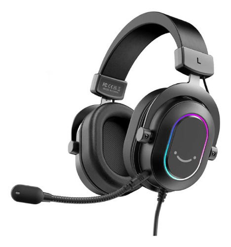 Auricular Fifine H6 Black Color Negro Color de la luz RGB