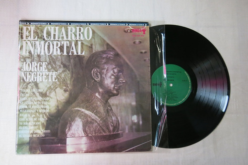 Vinyl Vinilo Lp Acetato Jorge Negrete El Charro Inmortal 