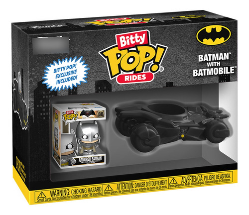 Funko Bitty Pop! Batman Con Batimóvil #88