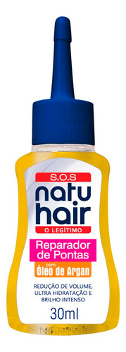 Reparador De Pontas Natuhair 30ml Com Óleo De Argan