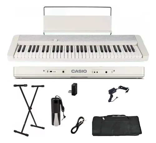 comprar Teclado Casio Ct-s1 61 Teclas Bt Suporte Capa Pedal P10