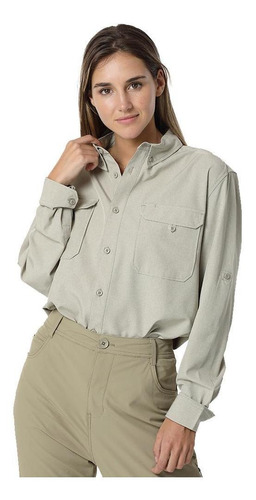 Camisa Oryx Serengueti Beige Mujer