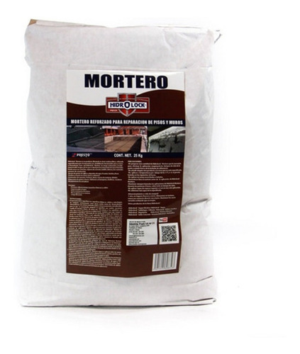 Mortero Reforzado Reparacion Pisos Muros 25kgs Presto 10 Pz