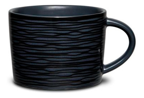 Terno Swirl Negro 260 Ml Porcelana Noritake