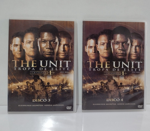 Box Dvd The Unit Tropa De Elite - Temporada 1 (Usado)