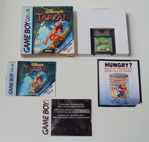 Disney´s Tarzan Original Americano Para Game Boy Color