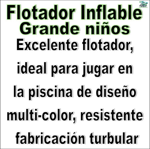 Flotador Inflable Grande Niños Adultos Bestway 815-43070