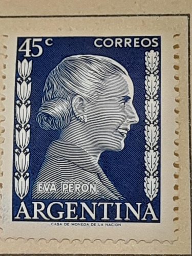 Estampilla            Eva Perón             1247      A3