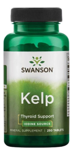 Kelp Fuente De Yodo Tiroides Swanson Envio Gratis