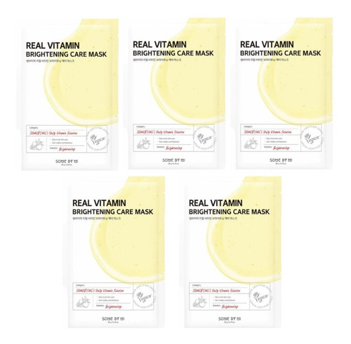 Mascarilla Facial Some By Mi Real Vitamin Brightening 5pz20g