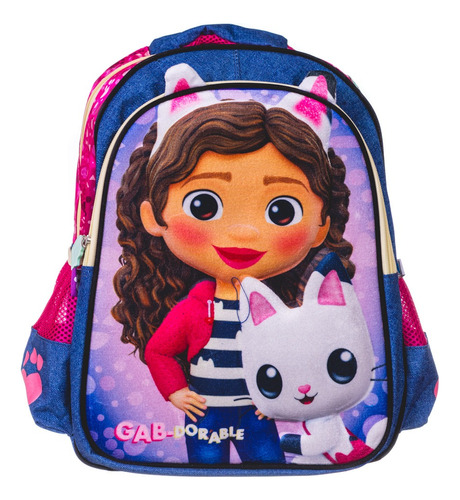 Mochila La Casa De Muñecas De Gabby Primaria