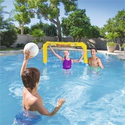 Imagen 3 de 4 de Set Arco Water Polo Inflable Para Pileta Bestway 52123