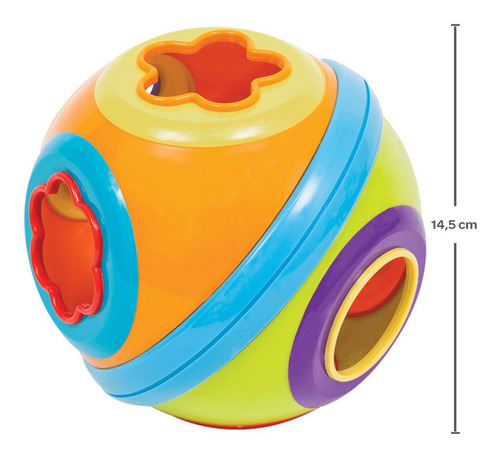 Imagem 4 de 4 de Bolas Formas De Encaixe Buba 6+