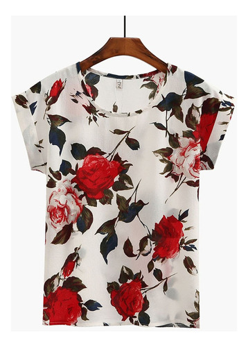 Blusas De Mujer De Moda Casuales Playeras Elegantes Verano