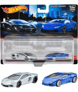 Hot Wheels 1:64 Pack 2 Lamborghini Aventador / Huracán