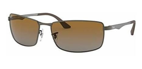 Ray-ban R/t5 64m Matte Gunmetal/griy Marrón Gris Gris J2dz1