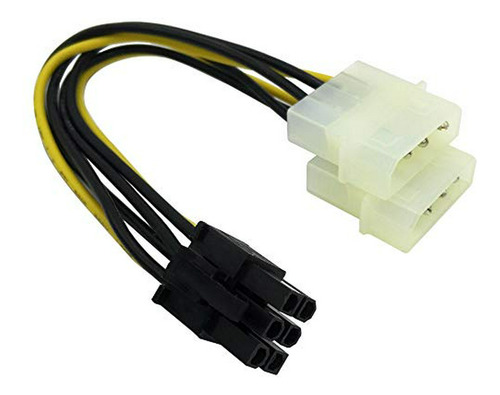 Cable Adaptador Molex Pcie (pack 3)