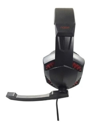 Imagen 2 de 5 de Auriculares Gamer Con Microfono Pc Ps4 Luces Led Noga St8260