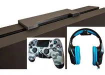 Comprar Combo Soporte Ps4 Slim Fat Bp + 2 Sop Joystick O Auriculares