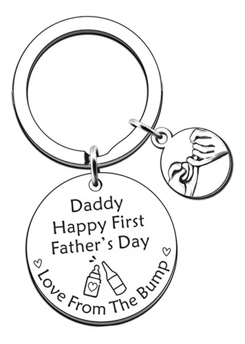 Llavero De Regalos Del Día Del Padre De Hija Hijo,