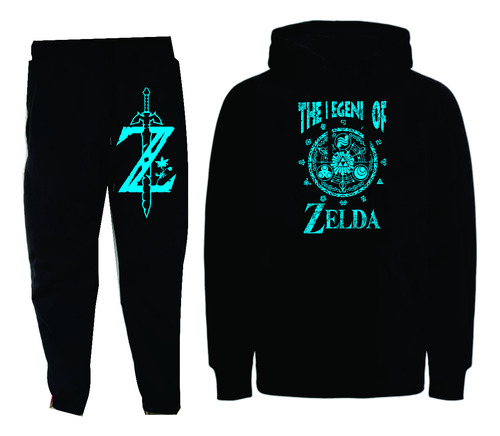 Conjuntos Sudadera + Buzo Cap The Legend Of Zelda