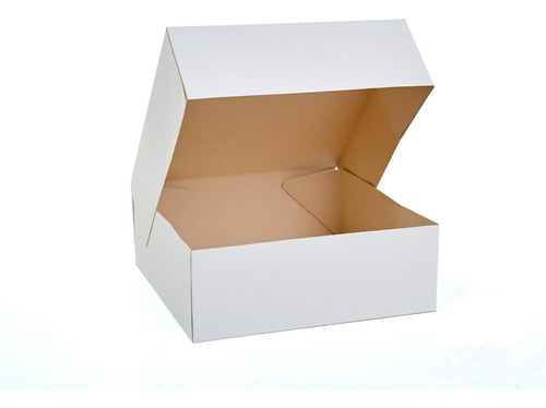 Caja 1 Pieza 28x28x10cm (x100u) Tortas Desayuno Delivery 016