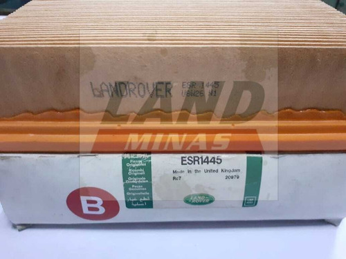 Filtro De Ar Discovery 1 / Range Rover Classic - Esr1445g