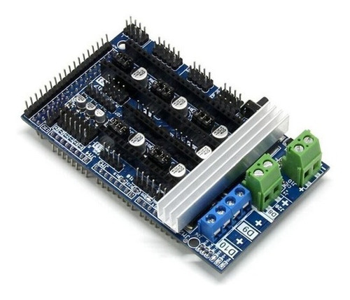 Shield Ramps 1.6 Impressora 3d Reprap Graber Arduino Mega 
